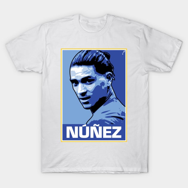 Núñez - URUGUAY T-Shirt by DAFTFISH